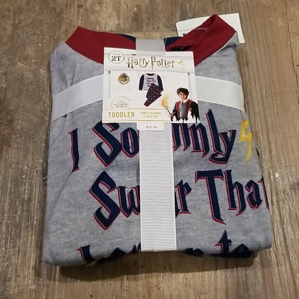 Harry Potter kids pajama set - top and fleece pant